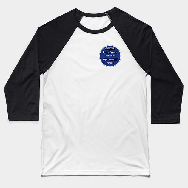 Ian Curtis Baseball T-Shirt by Coppack